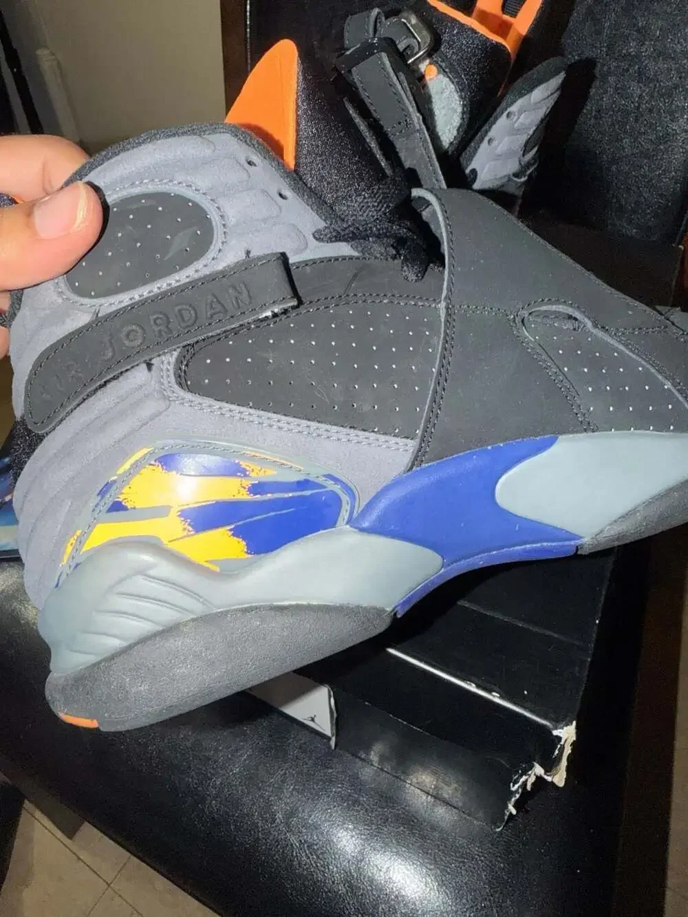 Air Jordan 8 Retro Phoenix Suns Size 8.5 RARE